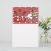 バレンタインだ！便箋 便箋 (スタンド正面)