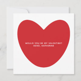 バレンタインでいい?かわいい赤いハートカスタム