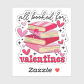 バレンタインで予約がいっぱい - バレンタイン ステッカー シール (シート)