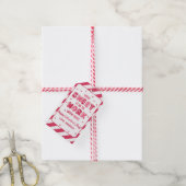 バレンタインと一緒に仕事をするのは最高だ ギフトタグ (より糸付き)