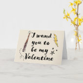 バレンタインにあなたがいて欲しい カード (黄色い花)