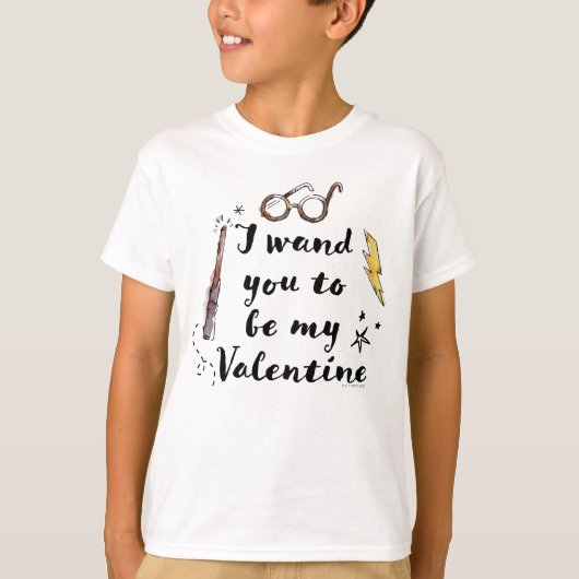 バレンタインにあなたがいて欲しい Tシャツ (正面)