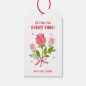 バレンタインにあなたを選ぶよ ギフトタグ (正面)