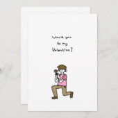 バレンタインにしてくれる?『花の男の子』 シーズンカード (正面/裏面)