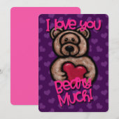 バレンタインにとても愛してる ね！ シーズンカード (正面/裏面)