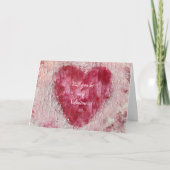 バレンタインになるか、ハート提案カード カード (正面)