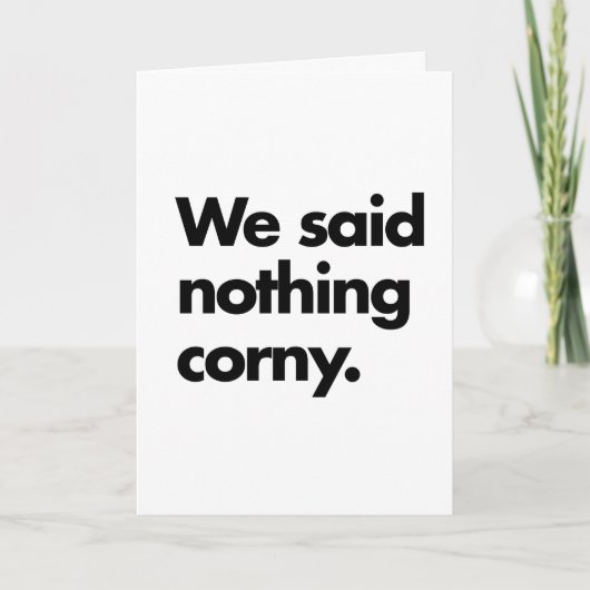 バレンタインには何の変わりもない 案内状 (正面)