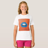バレンタインにぴったりなおバカなセリフ集 Tシャツ (正面フル)