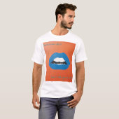 バレンタインにぴったりなおバカなセリフ Tシャツ (正面フル)