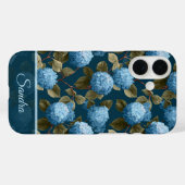 バレンタインにぴったりなアジサイの花のカスタムギフト Case-Mate iPhoneケース (裏面 (横))