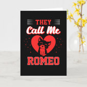 バレンタインにキュートなネコ | 面白いバレンタイン カード (黄色い花)