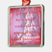 バレンタインに一緒に飛ぼう.png メタルオーナメント (左)