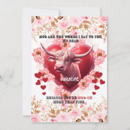 バレンタインに伝えたいこと フラット ホリデー カード