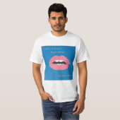 バレンタインに使えるおもしろ台詞 Tシャツ (正面フル)
