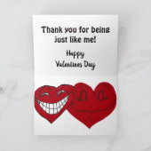 バレンタインに最適な妻のジョーク カード (内部)