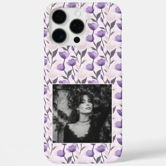 バレンタインに贈る美しいチューリップのギフト オーダーメイド  Case-Mate iPhoneケース (裏面)