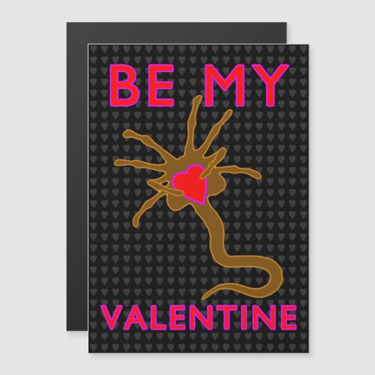 バレンタインに顔ハグ (正面/裏面)