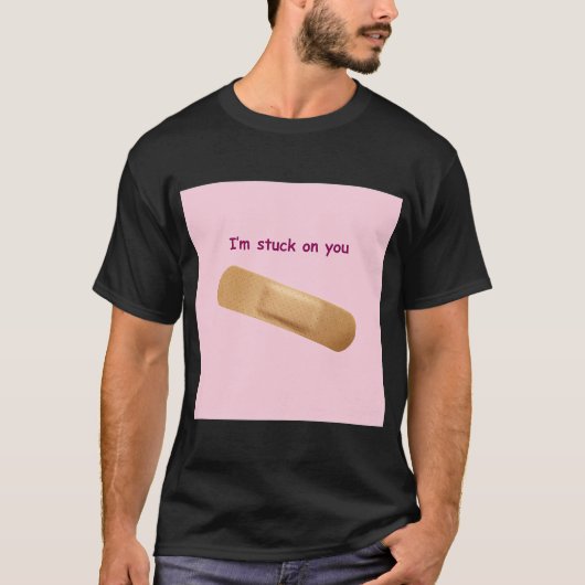 バレンタインのあなたにハマっちゃう Tシャツ (正面)