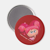 バレンタインのがん冷蔵庫用マグネット マグネット (正面/裏面)