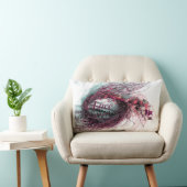 バレンタインのアクセントの枕 ランバークッション (椅子)