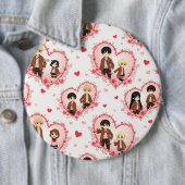 バレンタインのアニメボタン 缶バッジ (インサイチュ)