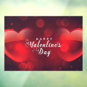 バレンタインのウィンドウの固定 ウィンドウサイン (シート3)