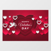 バレンタインのウィンドウの固定 ウィンドウサイン (シート)