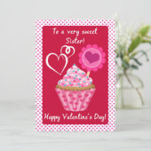 バレンタインのカップケーキのお姉さん (スタンド正面)