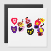 バレンタインのカップケーキ (正面/裏面)