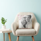 バレンタインのカップルの名前愛枕 クッション (椅子)