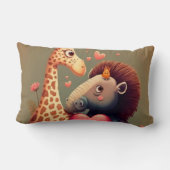 バレンタインのカバカスタムー ランバークッション (裏面)