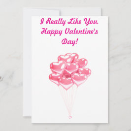 バレンタインのカードが好き シーズンカード