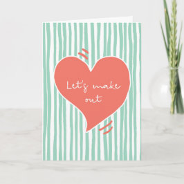 バレンタインのカード、カードを作ろう シーズンカード