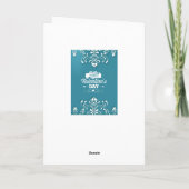 バレンタインのカード シーズンカード (裏面)