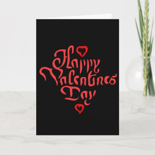 バレンタインのカード シーズンカード (正面)