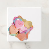 バレンタインのキャンディハート フェイバータグ (インサイチュ)