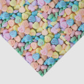 バレンタインのキャンデーの会話のハート 薄葉紙 (詳細)