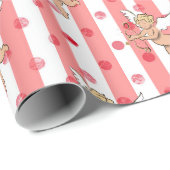 バレンタインのキューピッドエンジェルpinky_medium ラッピングペーパー (ロールコーナー)