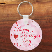 バレンタインのキーチェーン キーホルダー (正面)