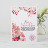 バレンタインのギフトカード シーズンカード (スタンド正面)