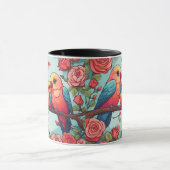 バレンタインのギフトコーヒーマグ マグカップ (中央)