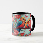 バレンタインのギフトコーヒーマグ マグカップ (正面右)