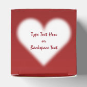 バレンタインのギフトボックスパーソナライズされたラブギフトボックス フェイバーボックス (上部)