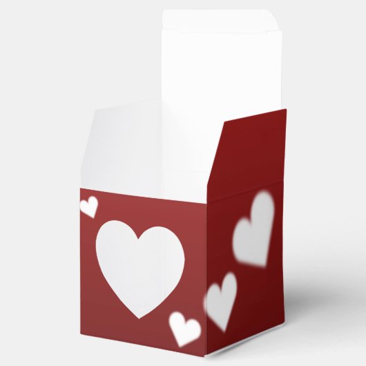 バレンタインのギフトボックスパーソナライズされたラブギフトボックス フェイバーボックス (オープン)