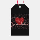 バレンタインのギフトラップ ギフトタグ (裏面)