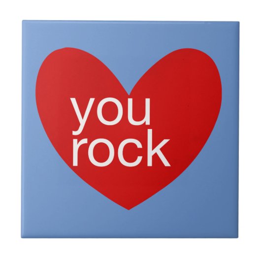 バレンタインのグラム タイル (正面)