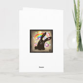 バレンタインのグリーティングカードにする シーズンカード (裏面)