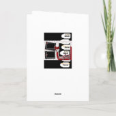 バレンタインのグリーティングカードの種類のスマイルラブ シーズンカード (裏面)