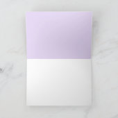 バレンタインのグリーティングカード カード (内部)