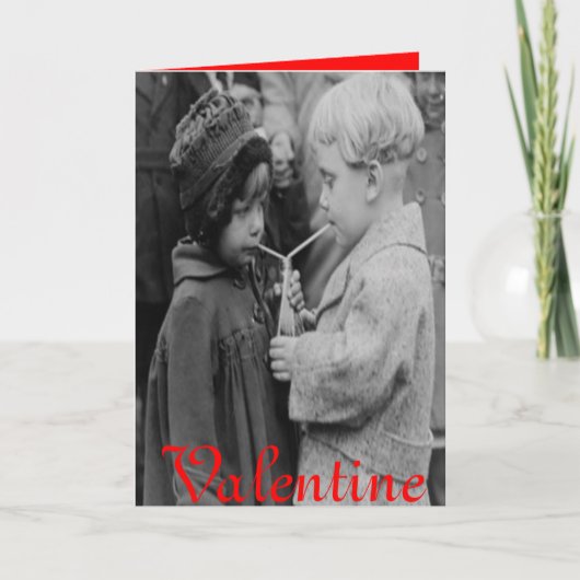 バレンタインのグリーティングカード – カー最高のド シーズンカード (正面)